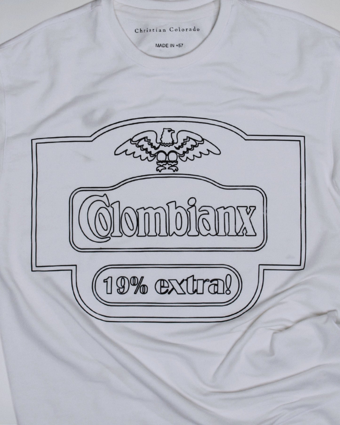 COLOMBIANX T-shirt RE-STOCK A PARTIR DE NOV 2024